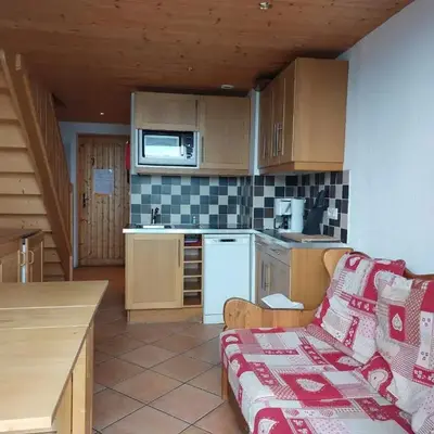 Charmant duplex pour 4 pers. avec vue magnifique à Arc 1800 - FR-1-411-479