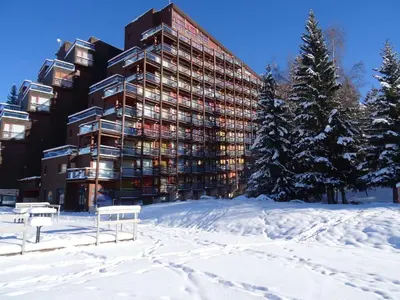 L'établissement Studio 4 pers. skis aux pieds à Arc 1800 avec animaux admis - FR-1-411-653 en hiver