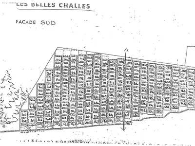 Plan de l'établissement Studio 4 pers. skis aux pieds à Arc 1800 avec animaux admis - FR-1-411-653