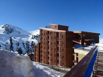 Plan de l'établissement Studio confortable à Arc 2000 pour 4 pers., animaux admis - FR-1-411-621