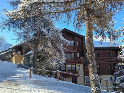 L'établissement Studio cabine 3 pers au cœur de Vallandry avec animaux admis - FR-1-411-177 en hiver