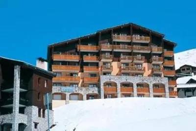 L'établissement Résidence Carene - Appartement tout confort · Proche des pistes · Vue pistes MAE-3585 en hiver