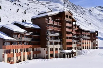 Plan de l'établissement Résidence Themis - Studio chaleureux et tout confort · Ski aux pieds · Vue pistes · Casier à skis MAE-3630