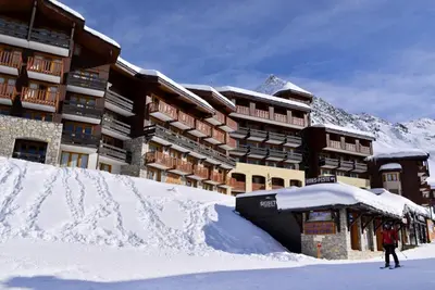 Plan de l'établissement Résidence Andromede - Appartement tout confort et spacieux · Accès direct aux pistes · Vue pistes MAE-3653