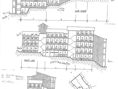 Plan de l'établissement Duplex confortable pour 6 pers à Arc 1800 proche pistes - Animaux admis, Wifi - FR-1-411-734