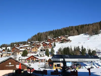 L'établissement Studio 4 personnes à Vallandry, proche des pistes - FR-1-411-787 en hiver