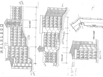 Plan de l'établissement Duplex rénové pour 4 pers, proche pistes, balcon et Wi-Fi aux Arcs 1800 - FR-1-411-804