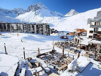 L'établissement Charmant 2 pièces avec WIFI proche des pistes à Tignes - FR-1-411-843 en hiver