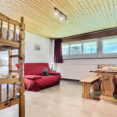 Résidence Neige Et Soleil - Studio 4 personnes à Tignes au pied des pistes et proche des commerces dans le quartier du Rosset. Studio très bien agencé avec MAE-1806