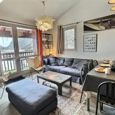 Résidence Rond-point Des Pistes Iii - Agréable appartement 3 pièces duplex pour 6 personnes situé à Val d’Isère