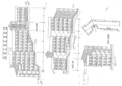 Plan de l'établissement Résidence Archeboc - Appartement 5 personnes à Arc 1800 proche des pistes dans le village de Charmettoger MAE-1746