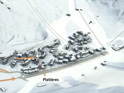 L'établissement Studio rénové proche pistes et commerces avec balcon, animaux admis - FR-1-502-311 en hiver