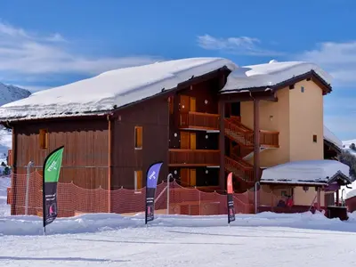 L'établissement Appartement confortable et lumineux près des pistes avec balcon, WiFi et animaux admis - FR-1-181-2179 en hiver