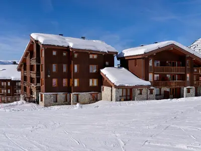L'établissement Studio fonctionnel au pied des pistes pour 3/4 pers, balcon, séjour divisible - FR-1-181-2204 en hiver