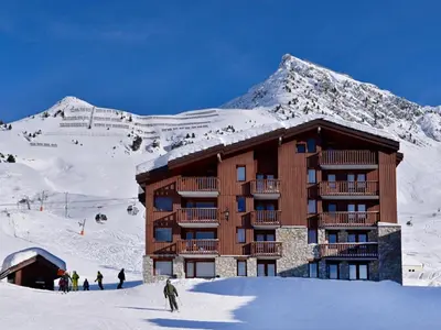 L'établissement Studio skis aux pieds avec animaux admis - FR-1-181-2219 en hiver