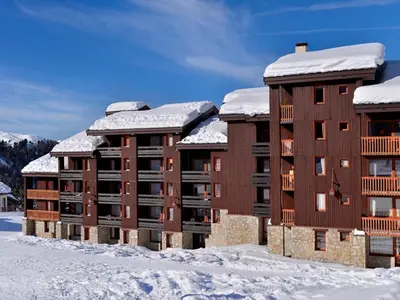 L'établissement Studio au pied des pistes, balcon, 4 pers - FR-1-181-2274 en hiver