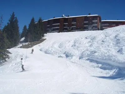 L'établissement Appartement calme 6 pers, skis aux pieds, WiFi - FR-1-346-330 en hiver