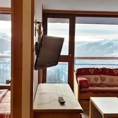 Appartement cosy avec balcon et wifi gratuit au cœur des Arcs 1800 - FR-1-346-416