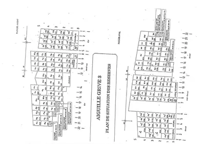 Plan de l'établissement Résidence Aiguille Grive Bat Iii - Appartement 2 pièces 6 personnes en duplex, skis aux pieds, dans le village de Charmettoger à Arc 1800 MAE-1696