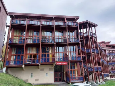 Plan de l'établissement Résidence Aiguille Grive Bat Ii - Appartement 2 pièces en duplex pour 5 personnes, proche des pistes dans le village de Charmettoger à Arc 1800. MAE-6573