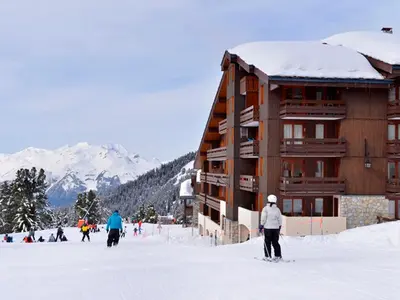 L'établissement Studio pratique 3/4 pers, pied des pistes, animaux admis - FR-1-181-2276 en hiver