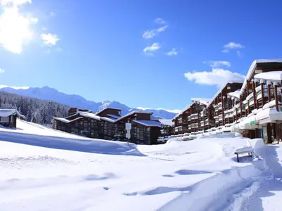 Plan de l'établissement Appartement ski aux pieds avec balcon et wifi - FR-1-346-440