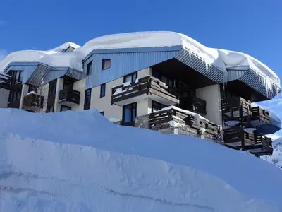 L'établissement Duplex rénové à Tignes - 6 pers, balcon, proche pistes et commerces - FR-1-502-366 en hiver