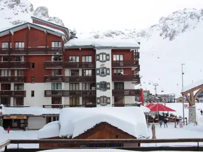 L'établissement Studio fonctionnel proche des pistes avec balcon, animaux admis - FR-1-502-429 en hiver