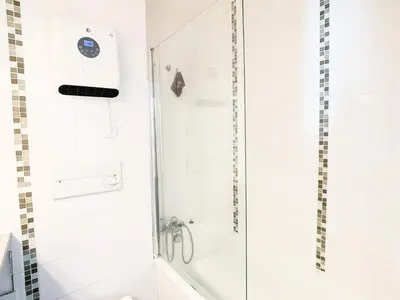 Salle de bains dans l'établissement Résidence Borsat - Studio lumineux·Au pieds des pistes·Balcon sud MAE-7634