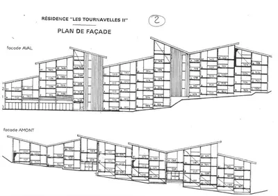 Plan de l'établissement Résidence Tournavelles - Appartement 2 pièces 5 personnes au pied des pistes et des commerces, proche de l'ESF et de la garderie dans le village des Vill MAE-1915