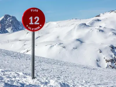 L'établissement Duplex skis aux pieds avec balcon et wifi à Val-d'Isère - FR-1-694-53 en hiver