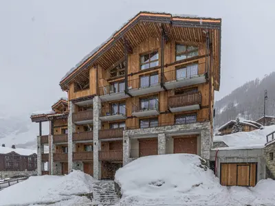 Plan de l'établissement Confort 2P avec Wifi et Parking à Val-d'Isère - FR-1-694-69