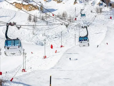 L'établissement Studio confort avec wifi près des pistes - FR-1-694-84 en hiver