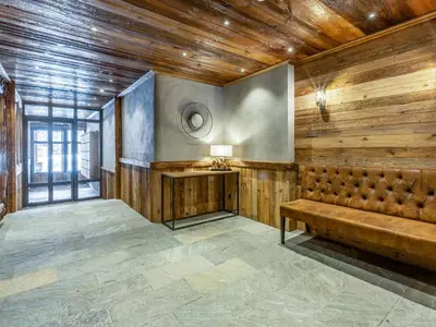 Coin salon dans l'établissement Appartement de charme avec wifi, au pied des pistes, 4 pièces, Val-d'Isère - FR-1-694-130