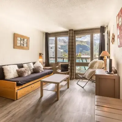 Confortable appartement skis aux pieds à La Daille avec animaux acceptés - FR-1-694-210