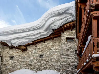 L'établissement Studio confortable avec lits faits et ménage inclus à Val-d'Isère - FR-1-694-288 en hiver