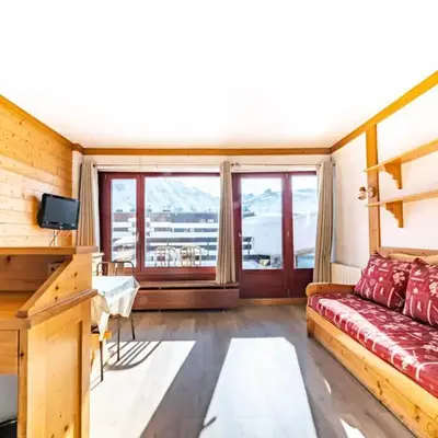 Résidence Bec Rouge - Studio lumineux·Skis aux pieds·Terrasse MAE-9484